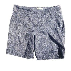 Talbots Petite Paisley Shorts, Sz 14P